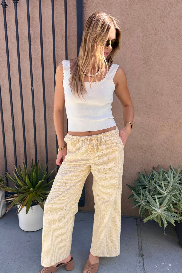 KEEN THE LABEL Vicki Stripe Pant-The Shop Laguna Beach