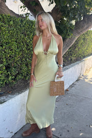 KEEN THE LABEL Addison Halter Maxi Dress-The Shop Laguna Beach