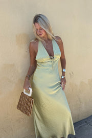 KEEN THE LABEL Addison Halter Maxi Dress-The Shop Laguna Beach