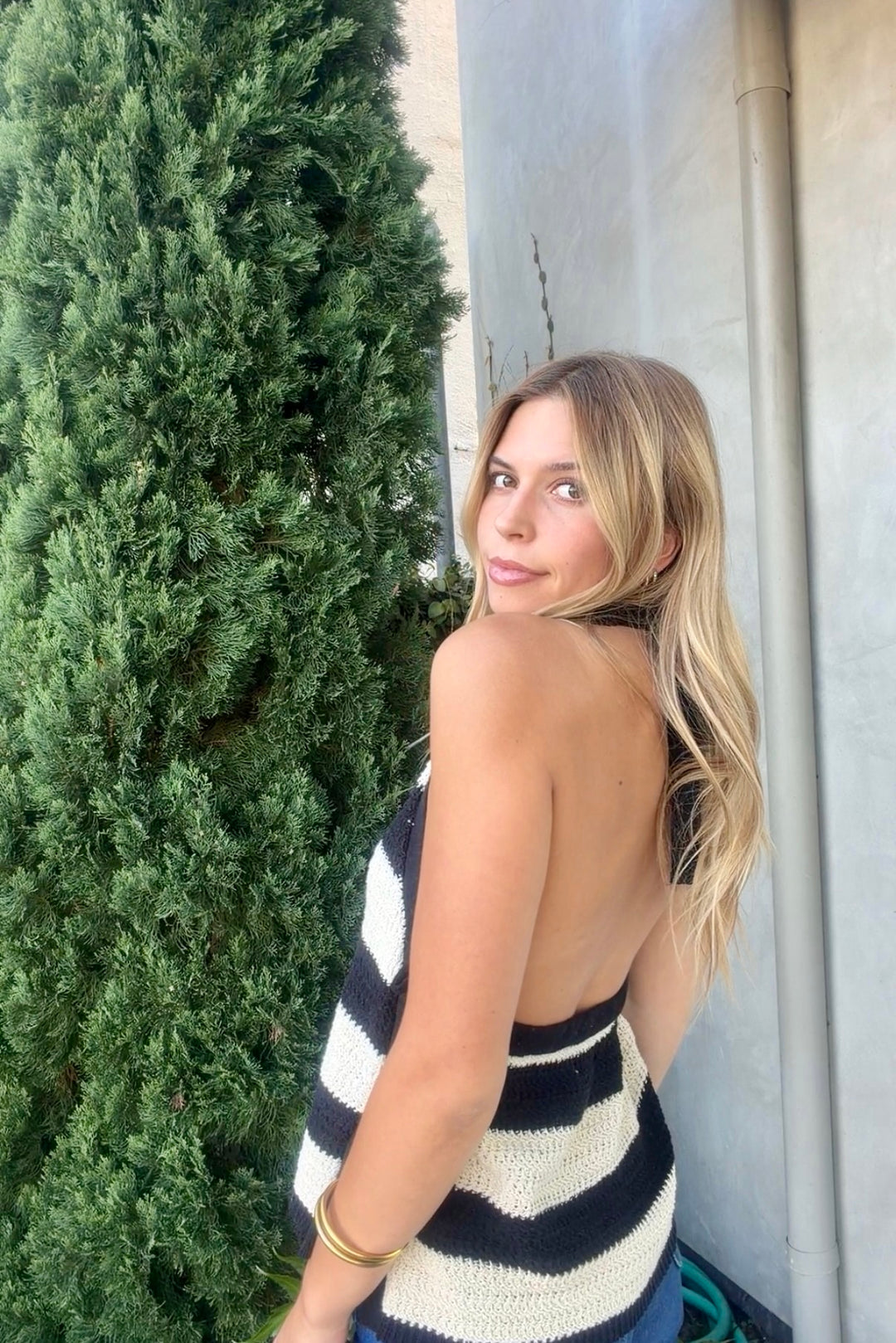 KEEN THE LABEL Seylah Knit Halter Top-The Shop Laguna Beach