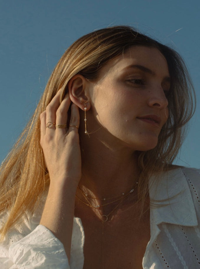 MAY MARTIN Cleo Earrings-The Shop Laguna Beach