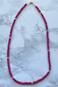 JESSICA MATRASKO Alexandrine Beaded Necklace - More Colors Available