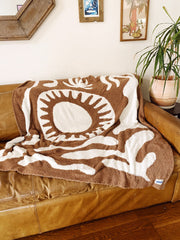 SUNDREAM Dream Plush Throw Blanket - More Prints Available-The Shop Laguna Beach