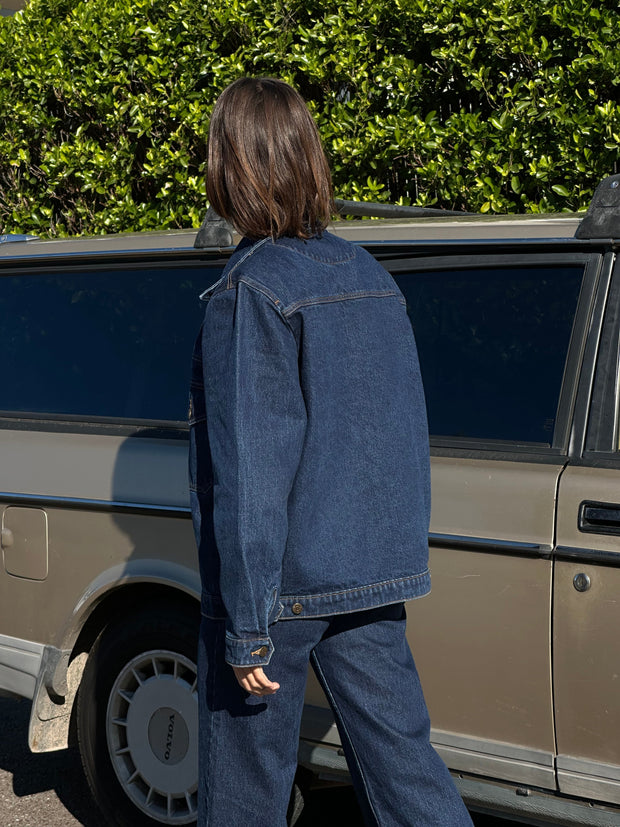 RHYTHM Demi Oversized Denim Jacket-The Shop Laguna Beach