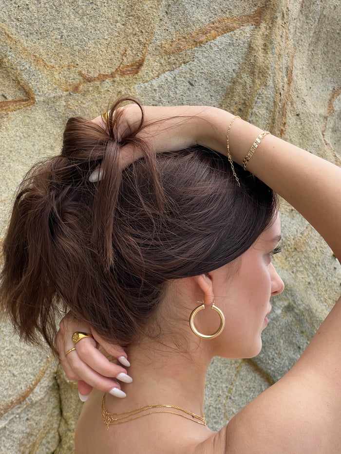 MAY MARTIN Isabelle Chunky Hoops-The Shop Laguna Beach