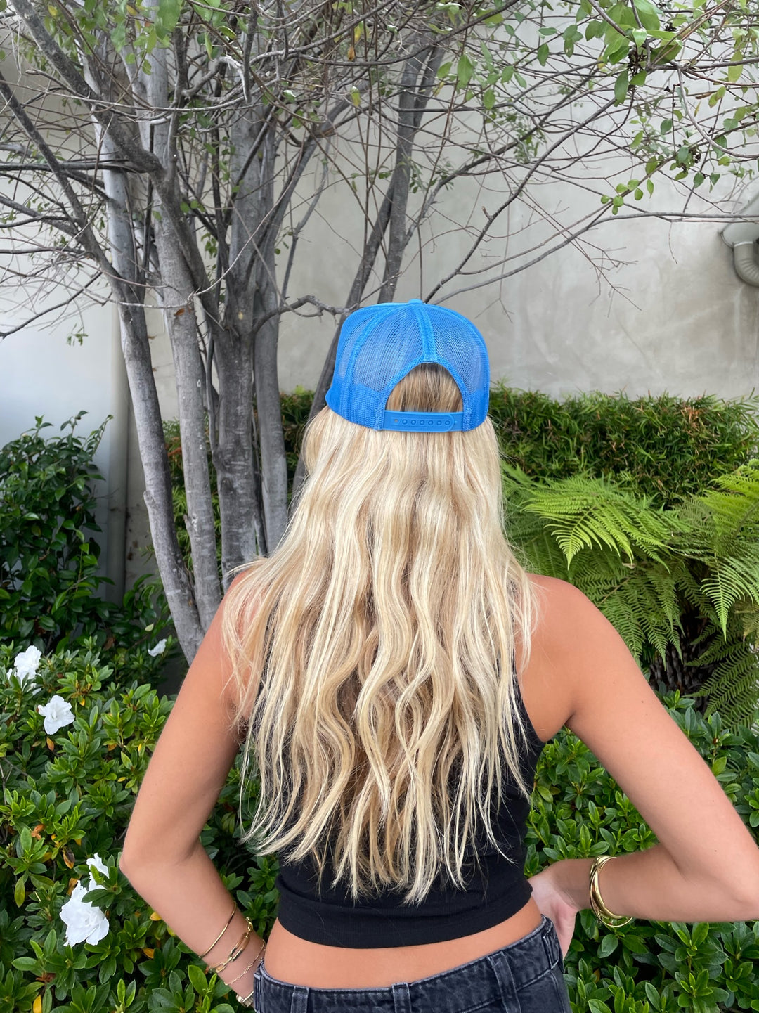 THE SHOP. Palm Logo Trucker Hat-The Shop Laguna Beach