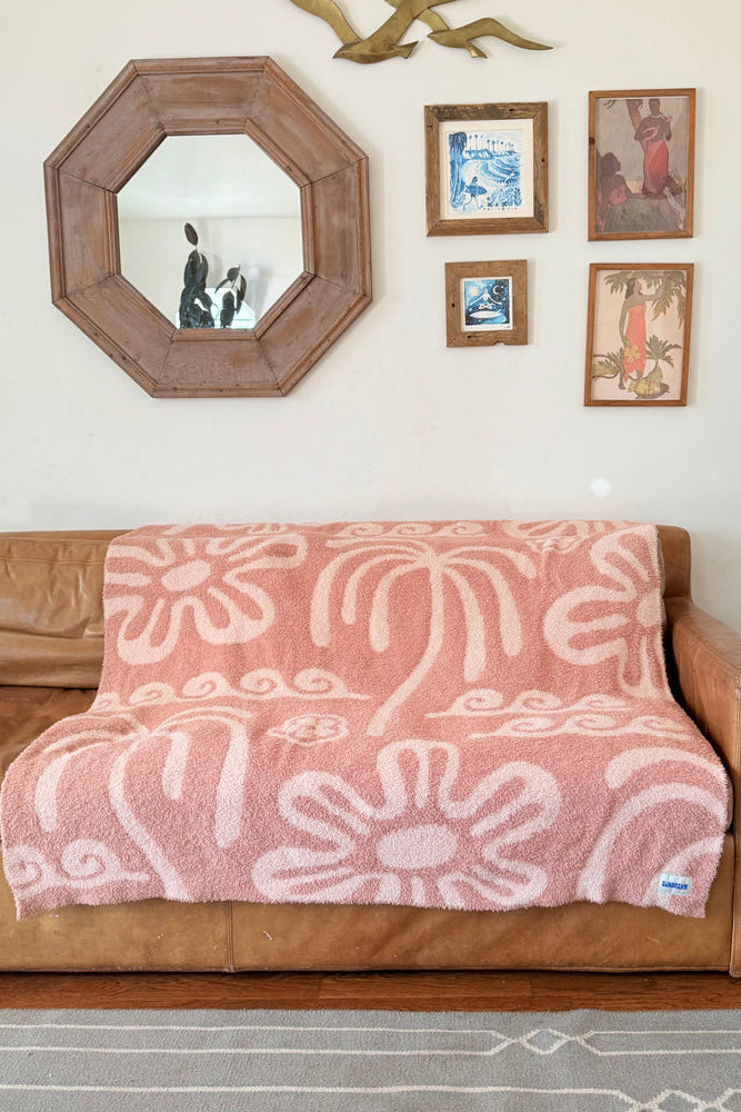SUNDREAM Dream Plush Throw Blanket - More Patterns Available-The Shop Laguna Beach