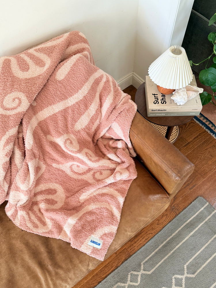 SUNDREAM Dream Plush Throw Blanket - More Patterns Available-The Shop Laguna Beach