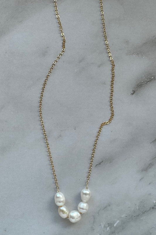 JESSICA MATRASKO Megan Pearl Necklace-The Shop Laguna Beach