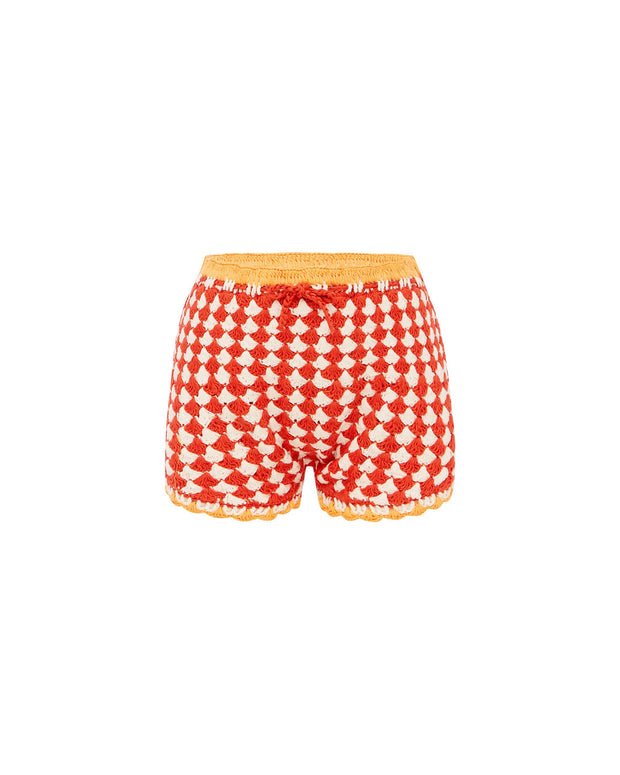 IT'S NOW COOL Crochet Shortie Bottom-The Shop Laguna Beach