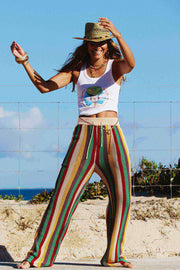 IT'S NOW COOL Crochet Leisure Pant-The Shop Laguna Beach