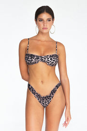 INDAH Suri Printed Ruffle Bottom-The Shop Laguna Beach