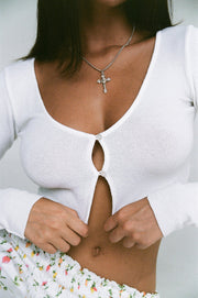 INDAH Haruki Knit Cardigan Top-The Shop Laguna Beach