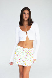 INDAH Haruki Knit Cardigan Top-The Shop Laguna Beach