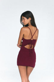 INDAH Nola Solid Mini Dress-The Shop Laguna Beach