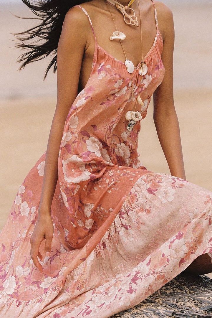 SPELL Isola Strappy Maxi Dress