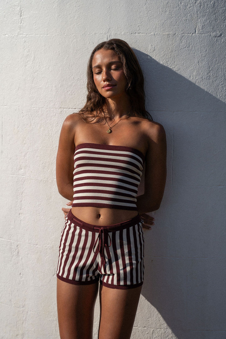 RHYTHM Daybreak Stripe Tube Top-The Shop Laguna Beach