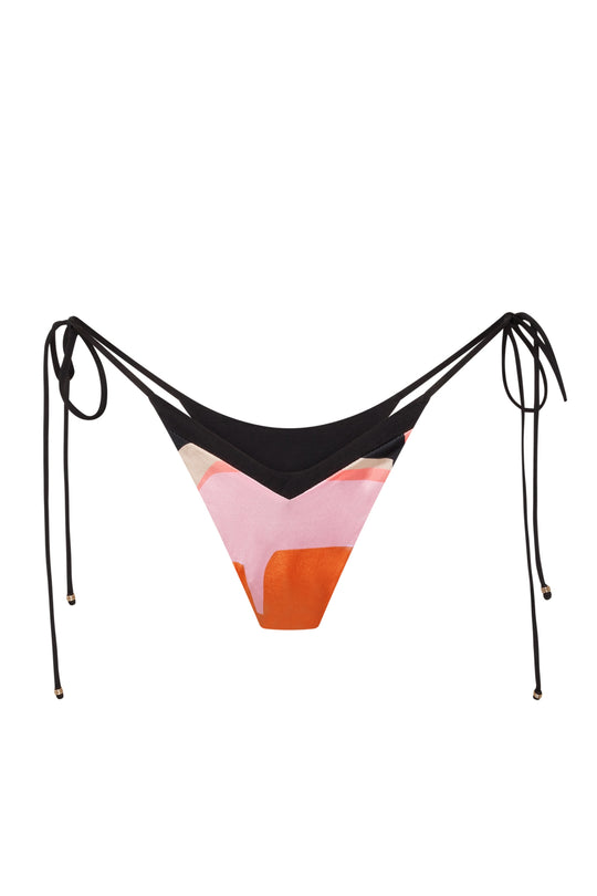INDAH Aloha Printed Tie-Side Bottom-The Shop Laguna Beach