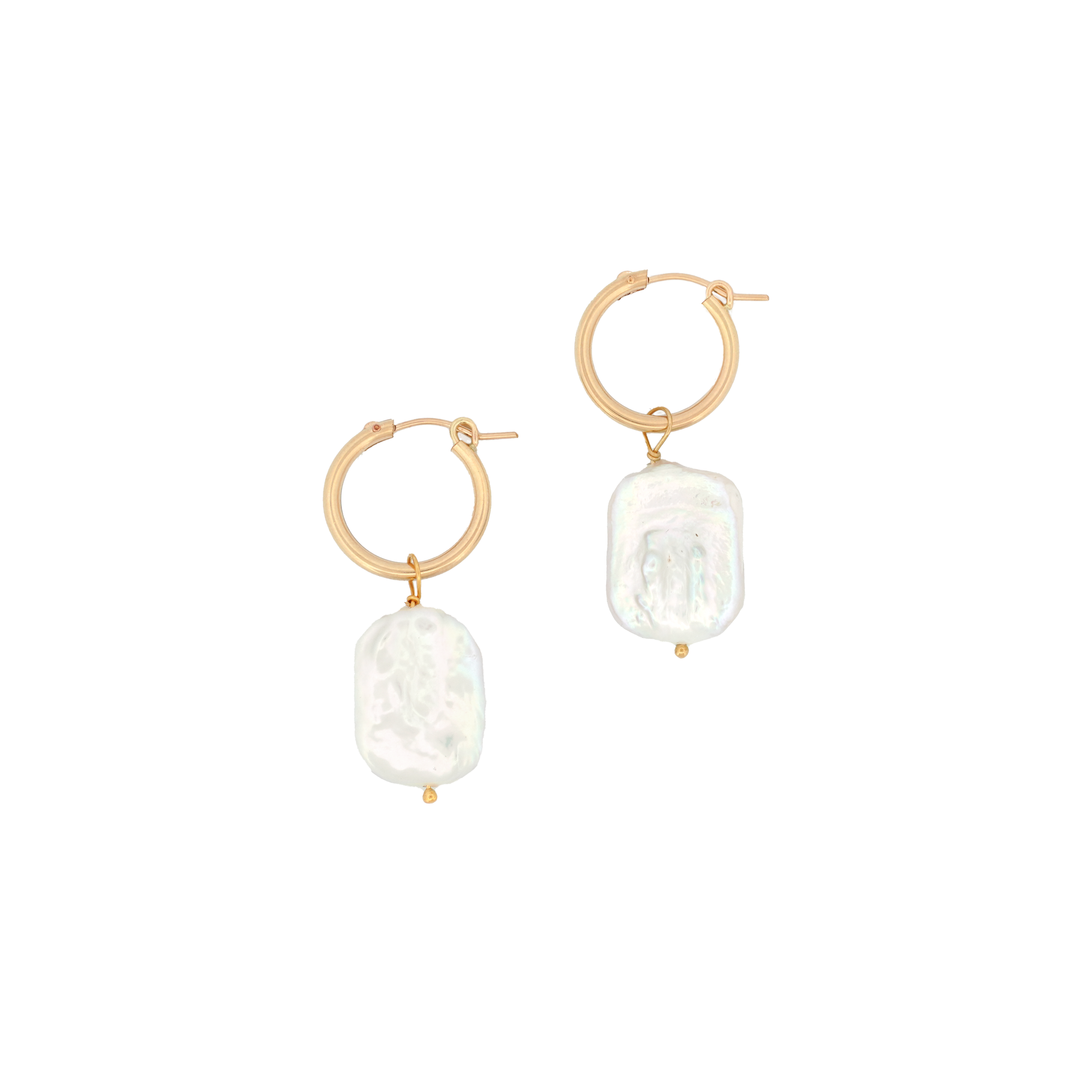 MAY MARTIN Ines Pearl Hoops