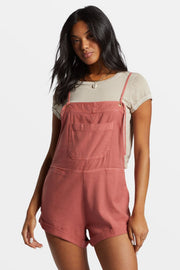 BILLABONG Wild Pursuit Short Overalls - More Colors Available-The Shop Laguna Beach