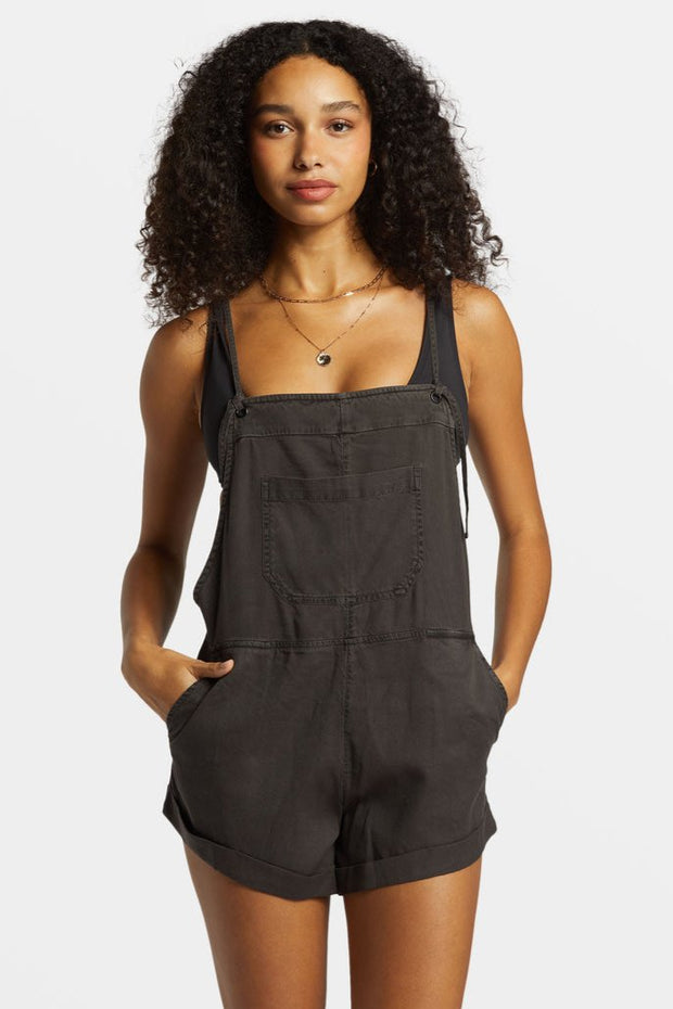 BILLABONG Wild Pursuit Short Overalls - More Colors Available-The Shop Laguna Beach