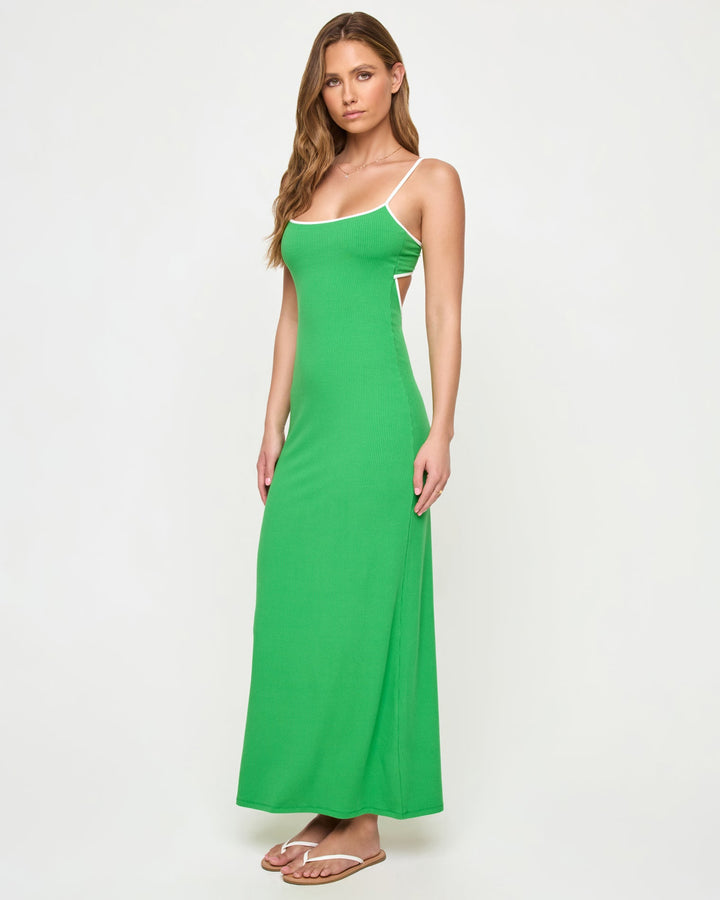 LSPACE Jordana Rib Midi Dress-The Shop Laguna Beach