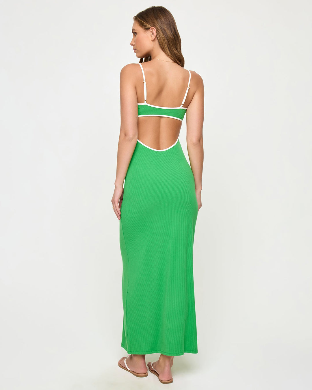 LSPACE Jordana Rib Midi Dress-The Shop Laguna Beach
