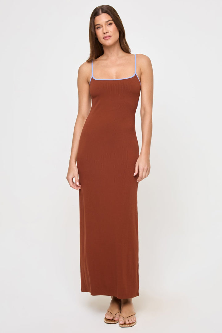 LSPACE Jordana Rib Midi Dress-The Shop Laguna Beach