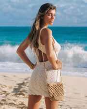 LSPACE Saffron Sweaterknit Cover Up Dress-The Shop Laguna Beach
