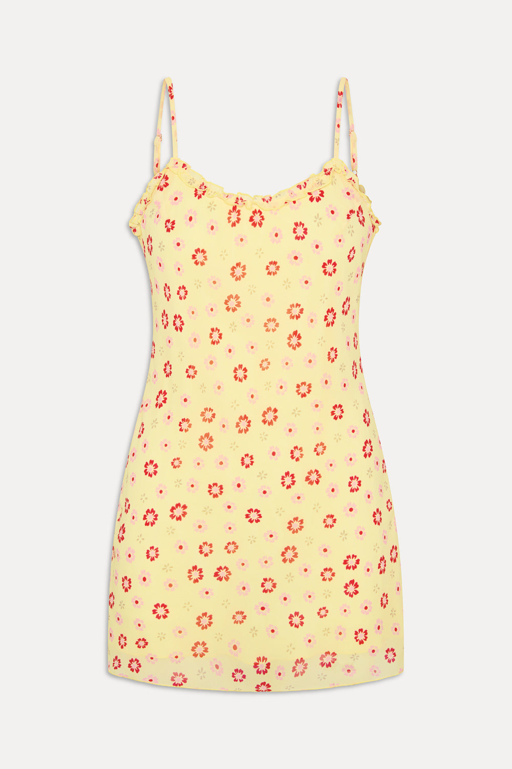 FRANKIES BIKINIS Josie Floral Mini Dress-The Shop Laguna Beach