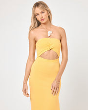 LSPACE Kierra Cut-Out Rib Knit Tube Dress-The Shop Laguna Beach