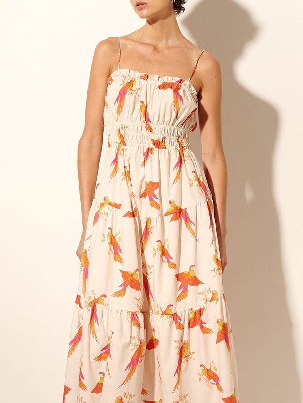 KIVARI Kaylee Printed Midi Dress-The Shop Laguna Beach