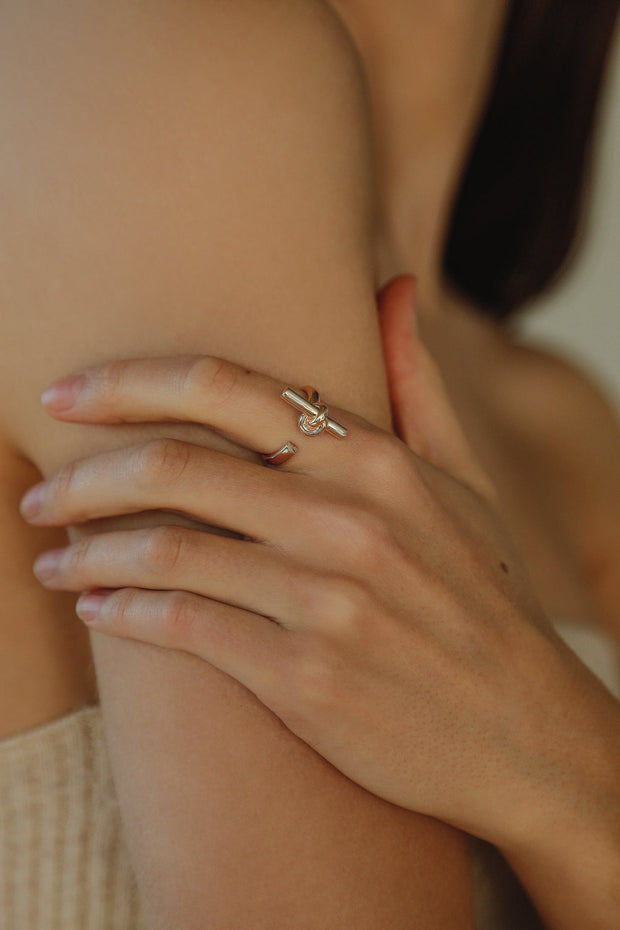 LILI CLASPE Devin Knot Ring-The Shop Laguna Beach