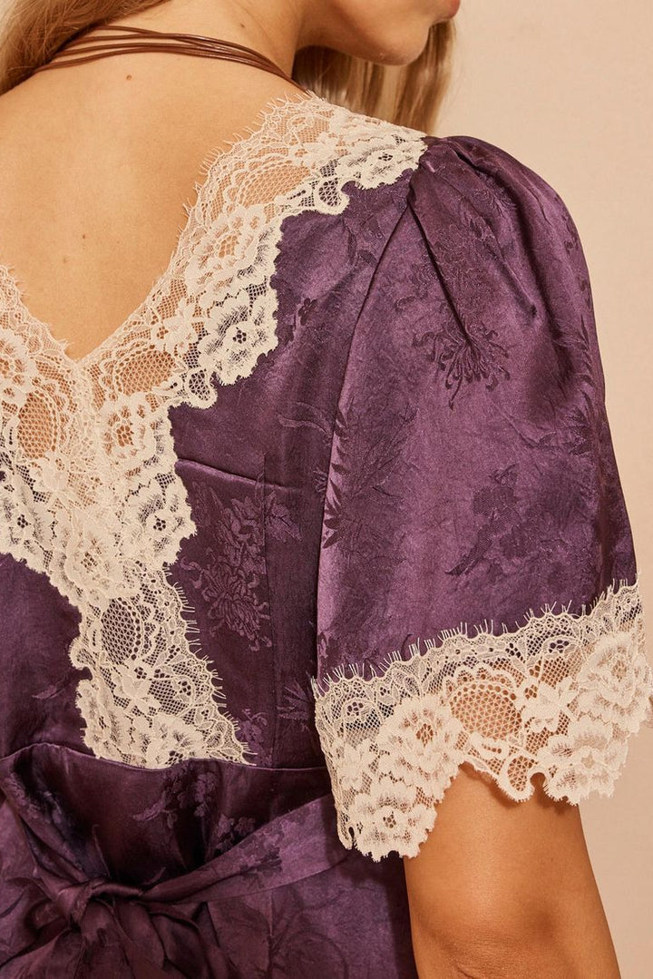 SPELL Lasiandra Lace Mini Dress
