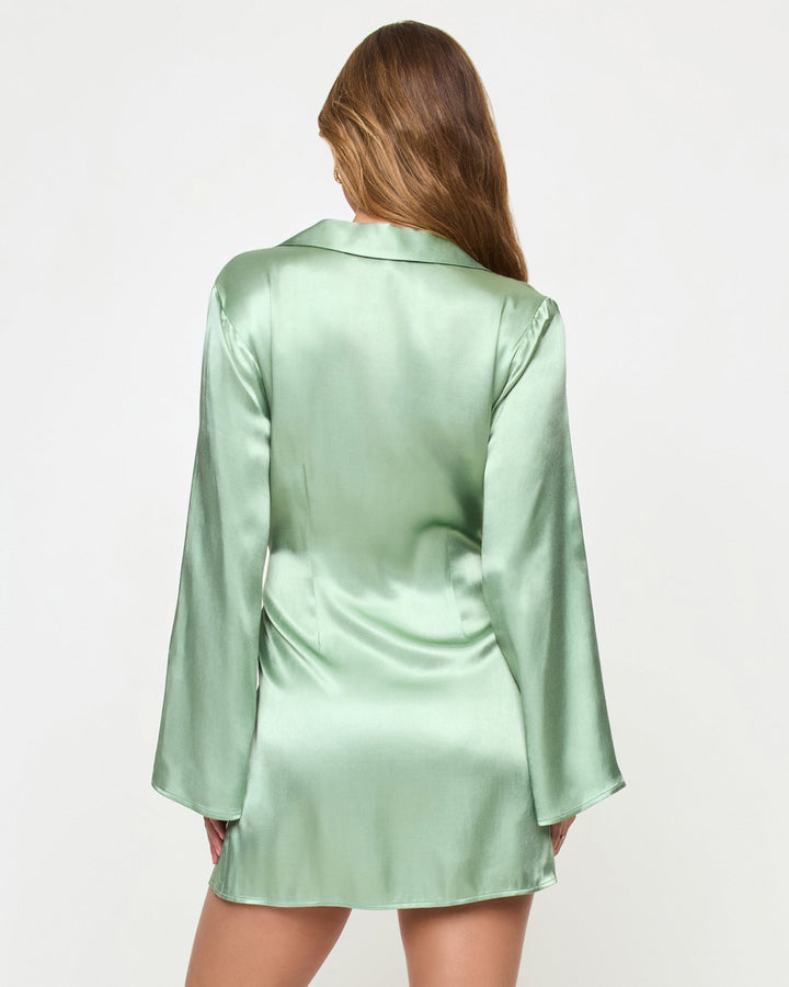 LSPACE Las Palmas Silky Wrap Dress-The Shop Laguna Beach