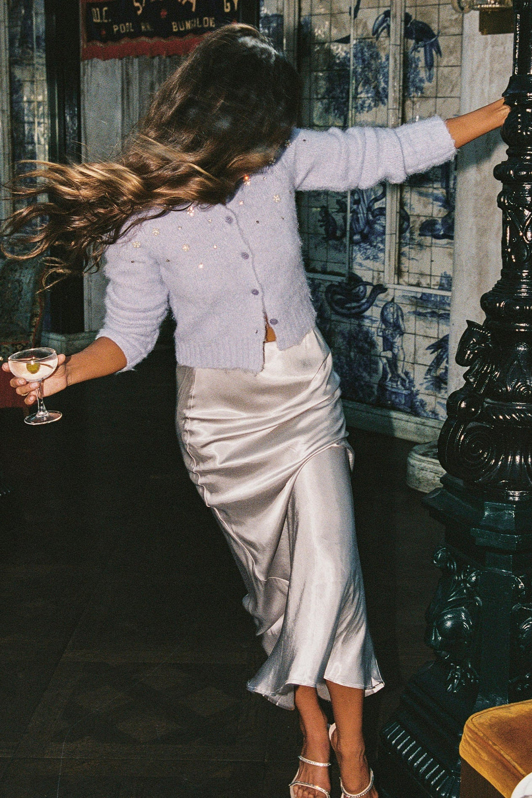 LSPACE Brynn Rhinestone Cardigan-The Shop Laguna Beach