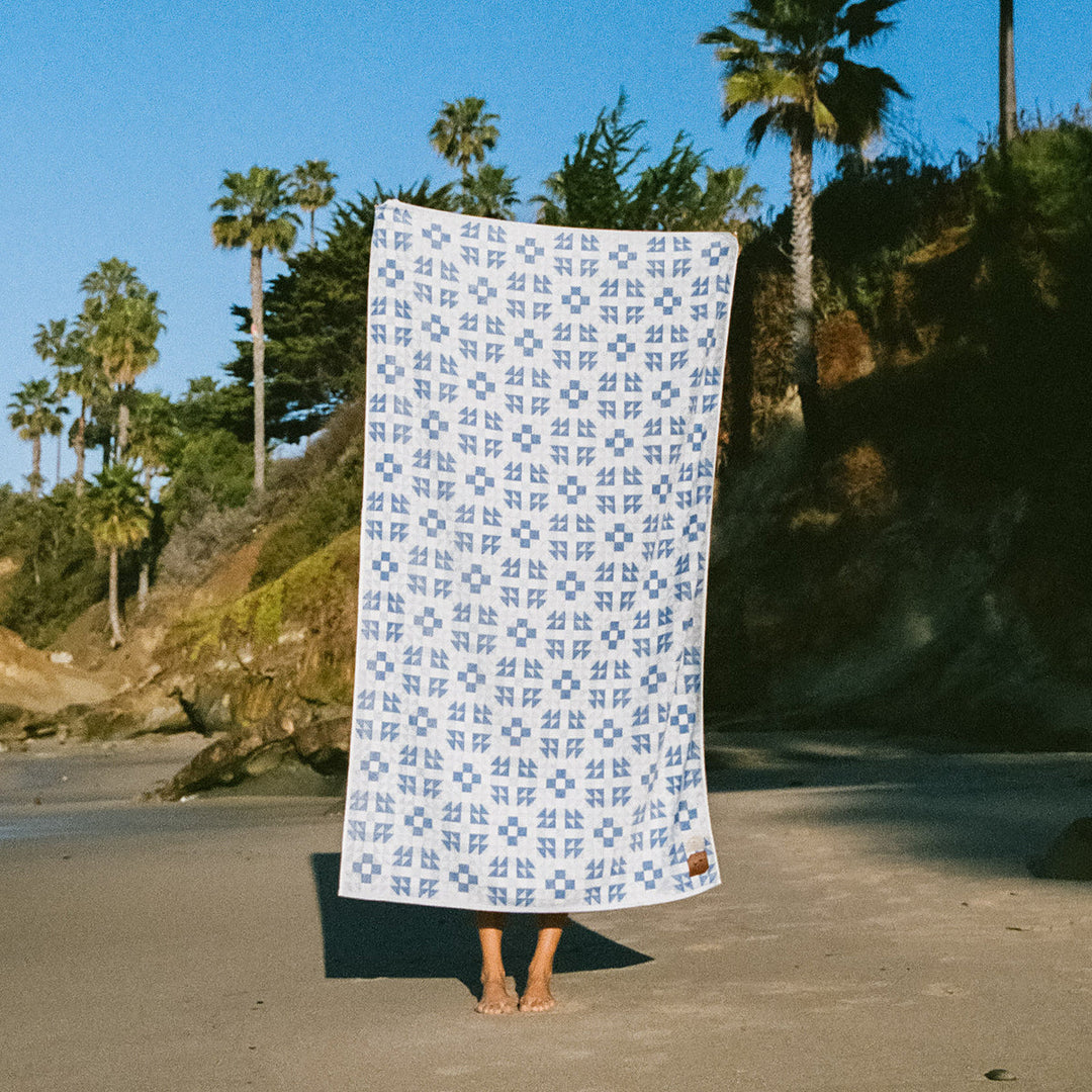 SLOWTIDE X DAYDREAM The Dream Oversized Premium Towel - Lagoon-The Shop Laguna Beach
