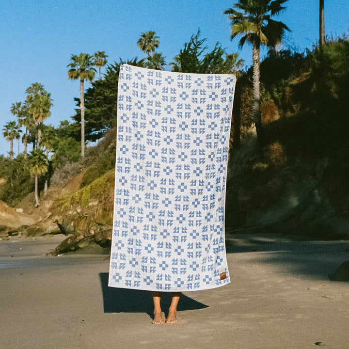 SLOWTIDE X DAYDREAM The Dream Oversized Premium Towel - Lagoon-The Shop Laguna Beach