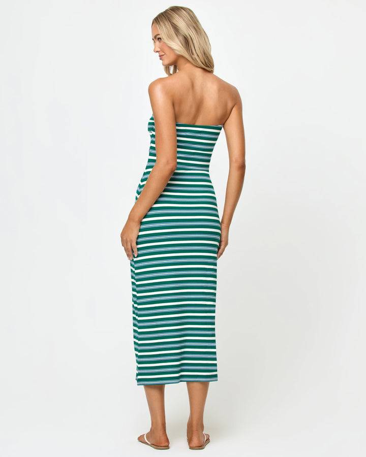 LSPACE Lisette Tube Rib Midi Dress-The Shop Laguna Beach