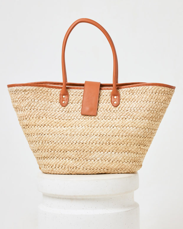 LSPACE Alfie Cornhusk Tote Bag-The Shop Laguna Beach
