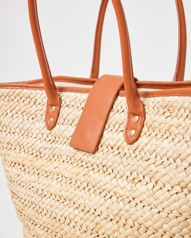 LSPACE Alfie Cornhusk Tote Bag-The Shop Laguna Beach