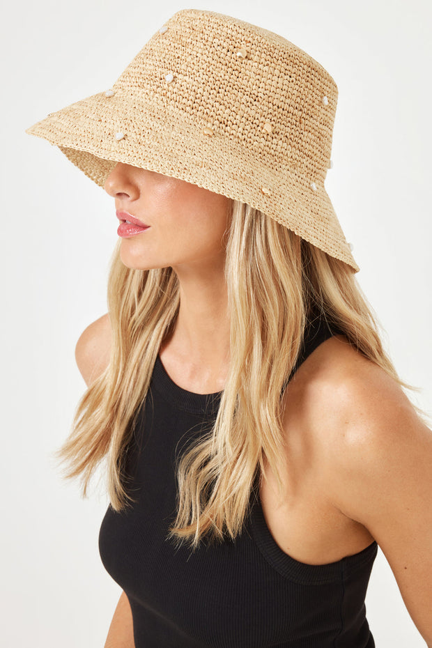 LSPACE Carmel Island Raffia Hat