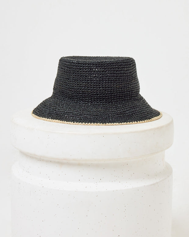 LSPACE Isadora Straw Bucket Hat - More Colors Available-The Shop Laguna Beach