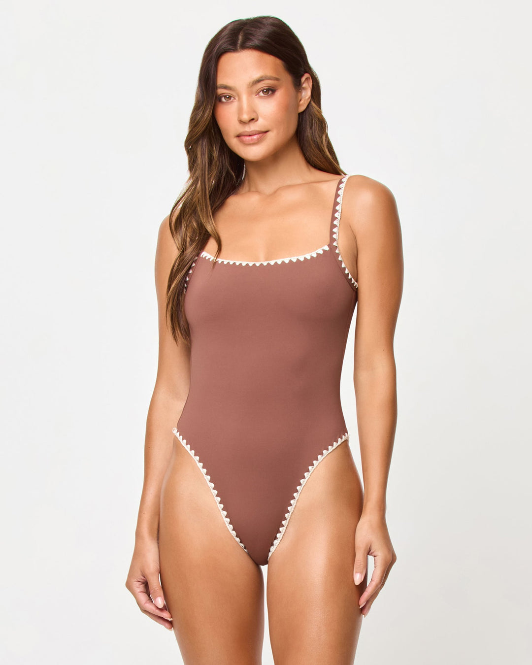 LSPACE Nadia Stitch One Piece - More Colors Available-The Shop Laguna Beach