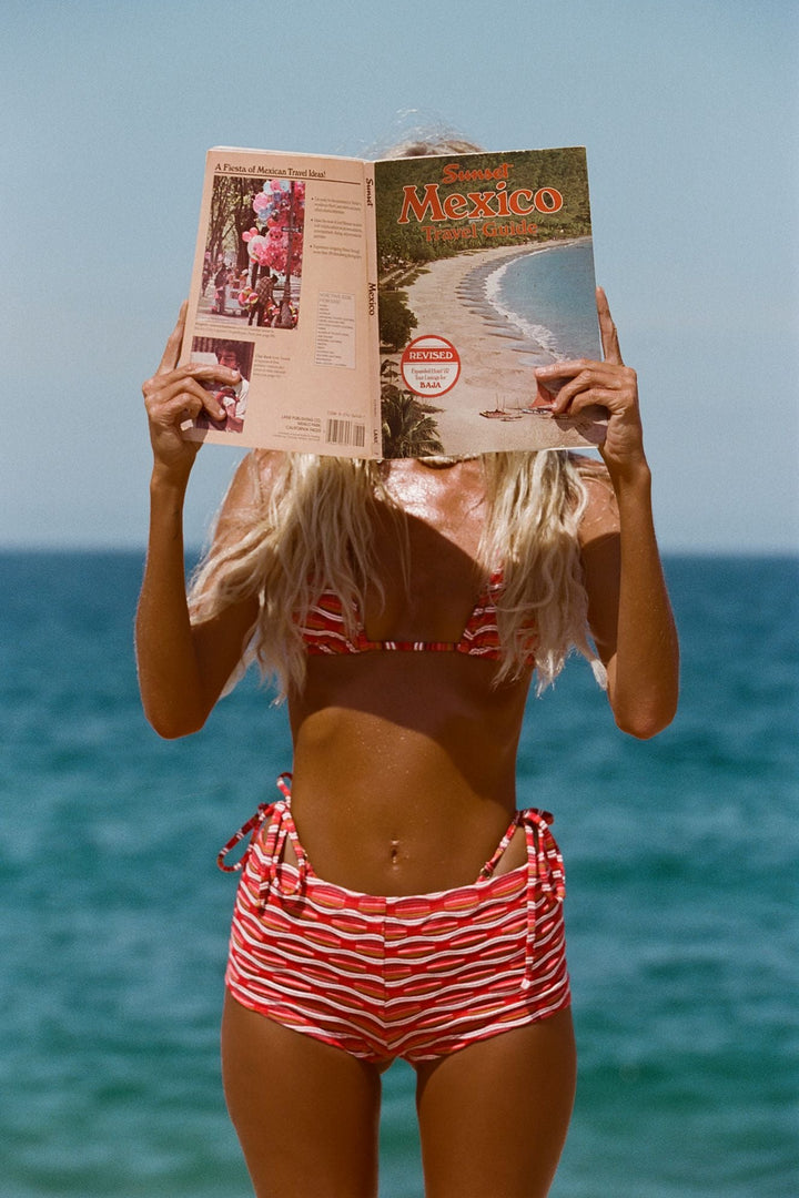 LSPACE X THE SALTY BLONDE Caliente Micro Coverup Short-The Shop Laguna Beach