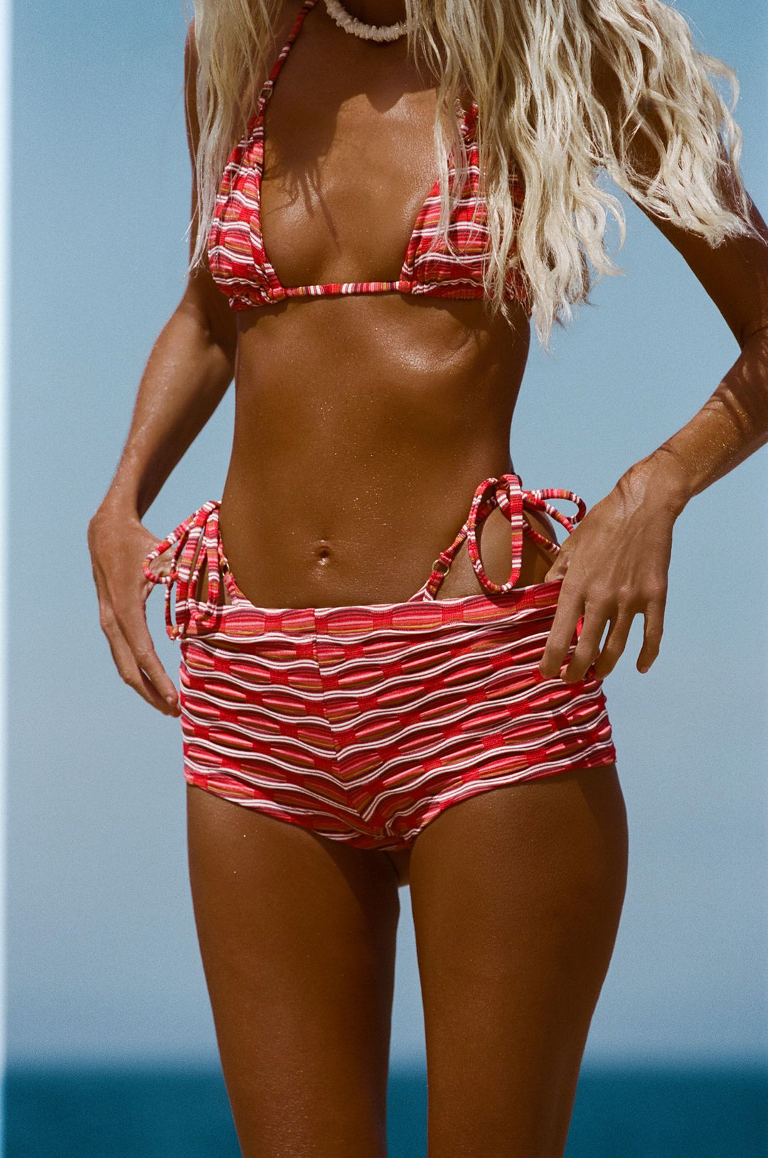 LSPACE X THE SALTY BLONDE Caliente Micro Coverup Short-The Shop Laguna Beach