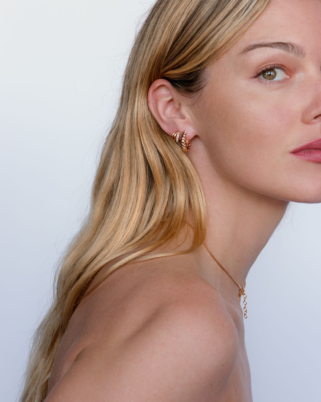 LUV AJ Multi-Piercing Huggies-The Shop Laguna Beach