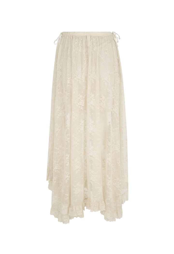 SPELL • HOMECOMING Labyrinth Lace Maxi Skirt-The Shop Laguna Beach