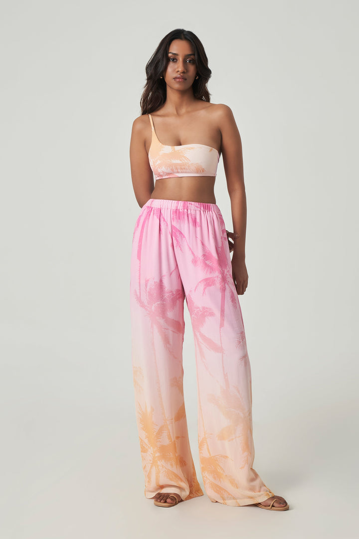 SUMMER AWAY Leon Ombre Palm Pant-The Shop Laguna Beach