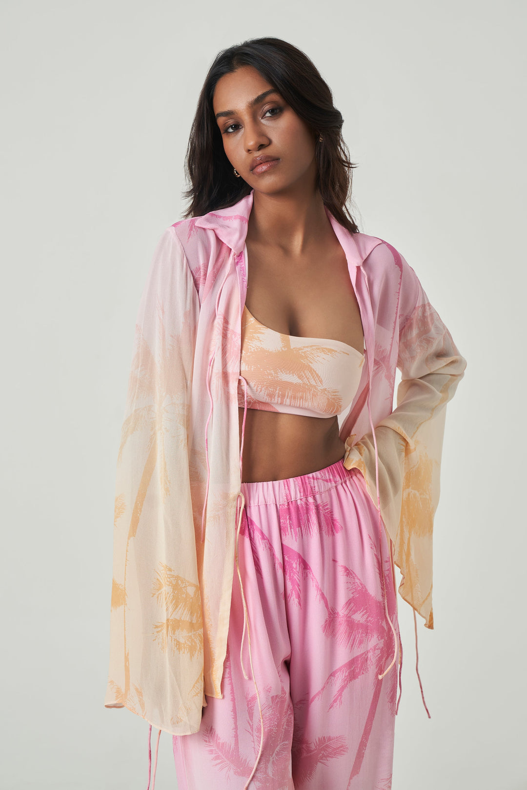 SUMMER AWAY Leon Ombre Palm Pant-The Shop Laguna Beach